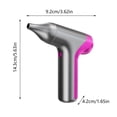 thumbnail image 2 of Ventilateur Portable Sans Balais Extérieur Haute Vitesse Mini Sèche-Cheveux à Main, 2 of 4