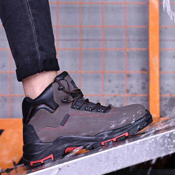 Steel Toe Cap Trainers for Men Women Safety Work Shoes Lightweight Steel Toe Sneakers Non Slip Work Shoes