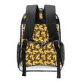 thumbnail image 2 of Kdxio Cartoon Ducks Clear Backpack, Transparent Bookbag for School for Women Men, Capacity Clear Bag for College, Travel, 2 of 7