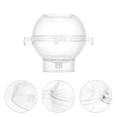 thumbnail image 3 of MasteelfCA 1pc Ball Shape Candle Mold Plastic Candle Mold Candle Shaping Container, 3 of 7