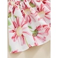thumbnail image 7 of Bagilaanoe 2Pcs Toddler Baby Girls Summer Clothes Sleeveless Tank Tops + Floral Skirt 6M 12M 18M 24M 3T 4T Kids Casual Skirt Set, 7 of 7