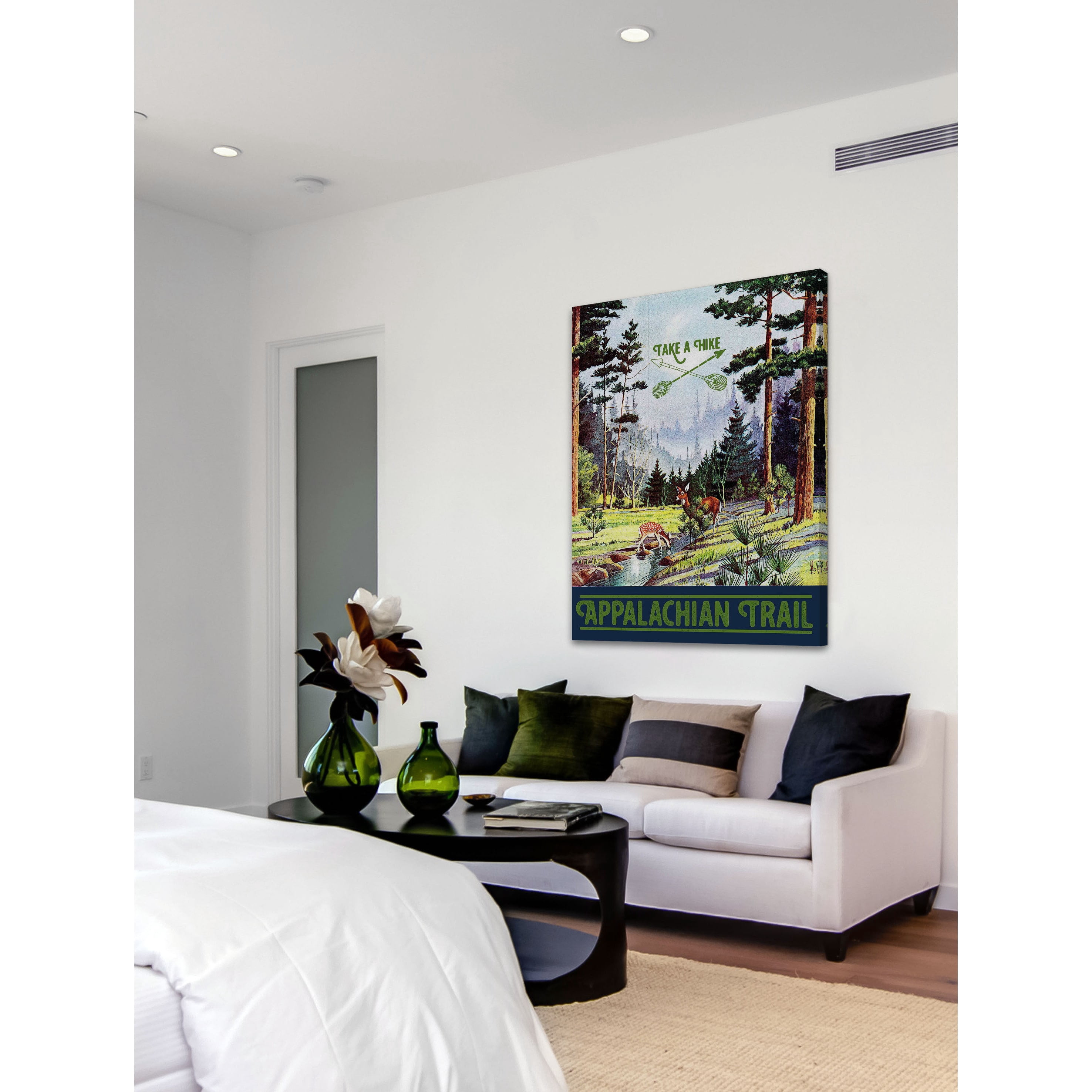 Marmont Hill Appalachian Trail Vintage Advertisement on Wrapped Canvas