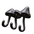 thumbnail image 4 of Estilo pastoral gancho de pared múltiple ganchos triples triple adorno antiguo soporte de garaje decorativo colgador de pared de pared, 4 of 9