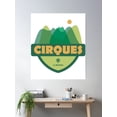 thumbnail image 2 of Bloom Theory Cirques - La Reunion Poster Wall Art, Modern Wall Decor, 8x12 UNFRAMED, 2 of 3