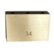 thumbnail image 5 of Guitarra eléctrica, bloque de latón, guitarra eléctrica, herramientas Luthier, herramienta de reparación de instrumentos 34 mm Yuyangstore Tuerca de bloqueo, 5 of 8