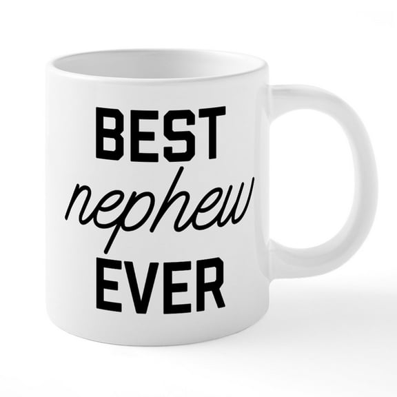 CafePress - Best Nephew Ever Mugs - 20 Oz White Ceramic Mega Mug