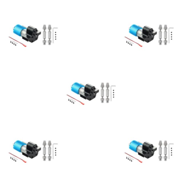 maskred Metal Box Transfer 370 Motor Accessory for WPL C14 Q60 Black 3.17mm 5Set