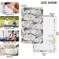 thumbnail image 3 of Dreamtimes Cartoon Moon and Star Hand Towels 2 PCS, Cotton Bath Towel for Drying Face Hands Body Decorative Water Absorbent Lightweight Towels for Bathroom Ktichen Travel Gym,16"x28", 3 of 7