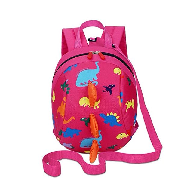 Yosoo Dinosaur Children Backpack with Leash,Cartoon Dinosaur Children