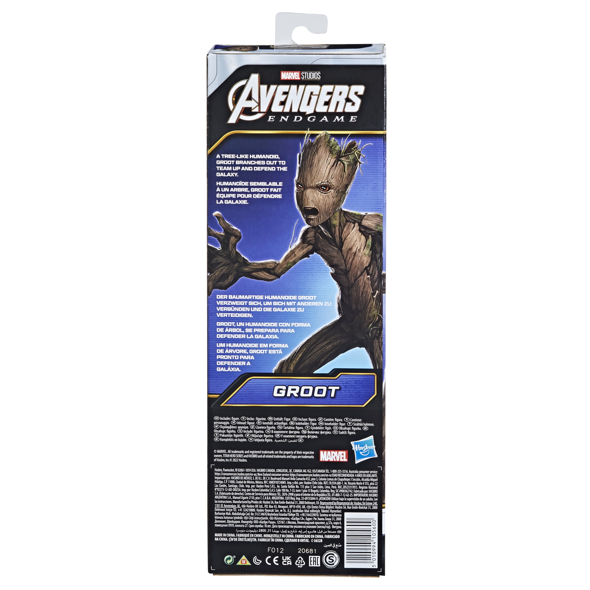 Marvel Avengers Titan Hero Series Groot Toy, Avengers: Endgame Action Figure  