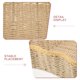 thumbnail image 3 of unbranded De Almacenamiento Tejido En De Para Estantes Y Espacios Multifuncionales, 3 of 6