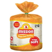Mission Super Soft White Corn Tortillas, 66.72 oz, 80 Count