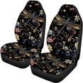 thumbnail image 5 of Pzuqiu Dragonfly Flower Automotive Seat Covers Super Breathable Car Seat Covers Full Set Easy to Install Universal Full Surround Front Back Auto Seat Cover Cars Interior Covers for Sedans Trucks, 5 of 7