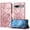 Rosegold, variant on ELEHOLD Case for Google Pixel 7A, Sunflower Embossed Leather Wallet Case with Magnetic Closure & Kickstand,Rosegold