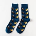 thumbnail image 3 of VONKY Chaussettes Hommes Automne Hiver Fruits de Mer Garçons Coton Dessin Animé Mignon Couples Style Extensible, 3 of 5