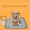 thumbnail image 6 of Vikakiooze Pet Heating Pad, Adjustables Temperature Dog And Cat Heating Pad, Indoor Pet Heating Pad With Anti-bite Wire, Dog And Cat Electric Heating Pad, 6 of 9