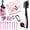Pink, variant on 12 count Golf Accessories Kit, Include Golf Ball Bag with Hook Towel Tees  Ball Marker Divot Tool Cleaner Brush for Women Man Gifts