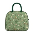 thumbnail image 2 of Reusable Avocado Lnsulated Lunch Bag for Women & Men-Leakproof Water-Resistant Cooler Tote,Large Capacity(10.6x8.7x6.3in)for Work,Office,Travel,Picnic,Beach., 2 of 7
