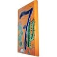 thumbnail image 2 of Desert Talavera Ceramic House Number Seven, 2 of 2