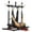 Black, variant on Mikolo TAWERET Leg Extension and Curl Machine, Adjustable Leg Curl Machine, Seated Leg Extension and Lying Curl Machine for Home Gym, Leg Workout Equipment with Cable System