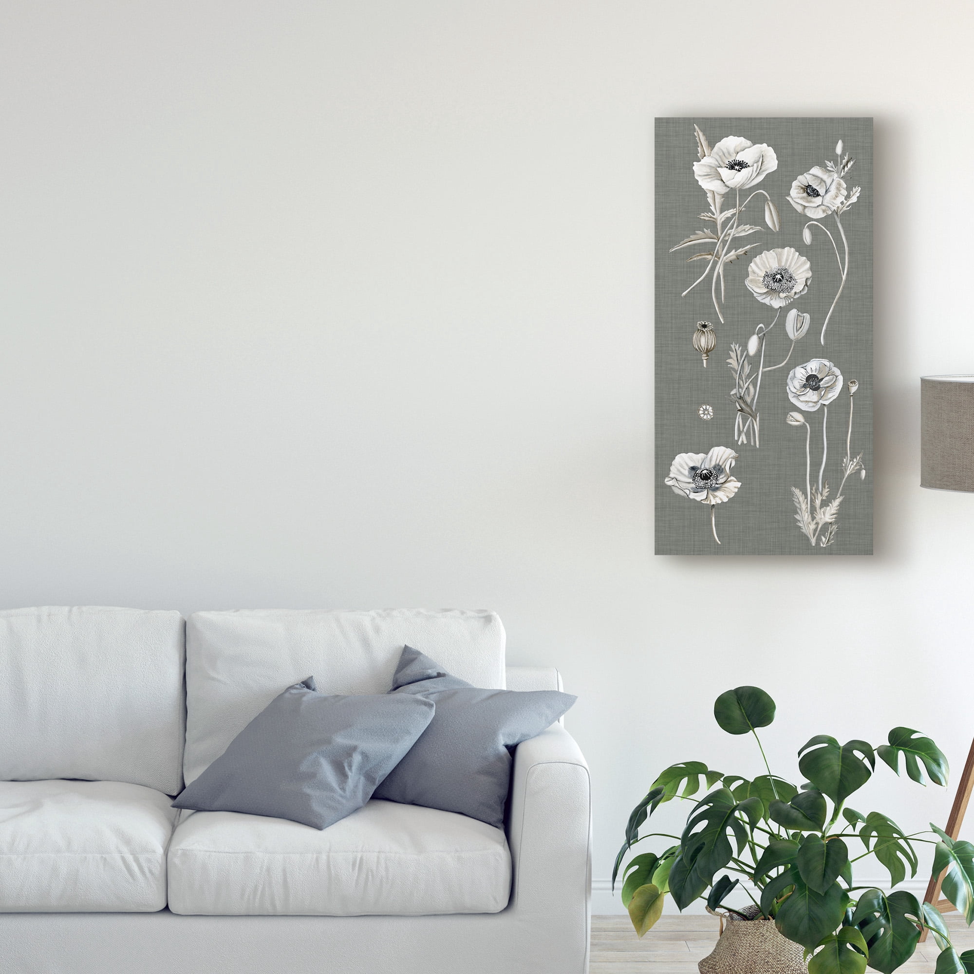 Trademark Fine Art 'Poppy Array I' Canvas Art by Naomi McCavitt