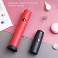 thumbnail image 4 of Youkk Milk Frother Dual Layer Battery Powered Coffee House Drink Shop Stirrer Mixer Red 1Set, 4 of 6