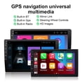 thumbnail image 6 of 7" universal car radio MP5 player AN auto AP Carplay stereo touch screen, 6 of 12