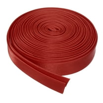 Uxcell Double Fold Bias Tape 4/5 Inch x 5.5 Yards Satin Pre-fold Tape Red11