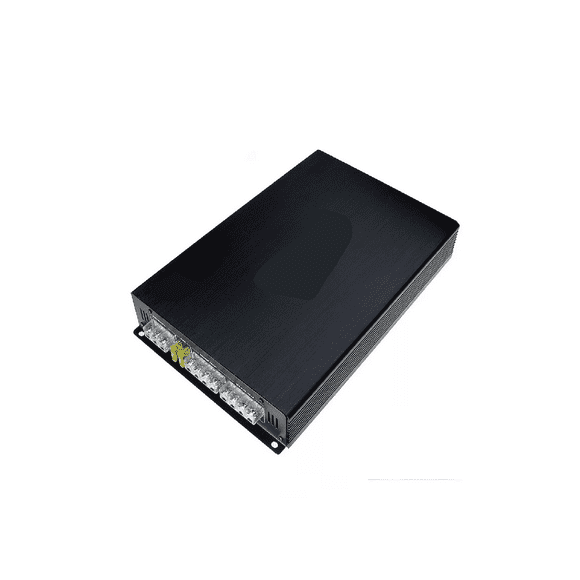 Amplificador De Audio De 6800w 4 Canales Para Auto Negro
