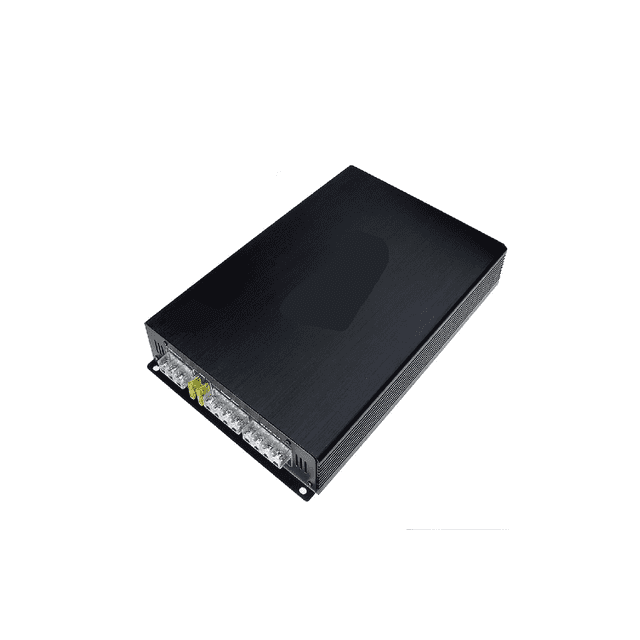 Amplificador De Audio De 6800w 4 Canales Para Auto Negro
