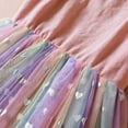 thumbnail image 6 of XFHLMJFF Girls Dress Children Toddler Sleeveless O-Neck Hearts Love Heart Prints Tulle Princess Party Frocks Comfortable Dailywear, 6 of 9