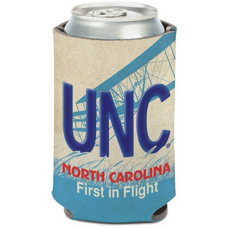 North Carolina Tar Heels WinCraft 12oz. State Plate Can Cooler - No (Best Bbq Places In North Carolina)
