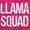 Hot Pink, variant on Llama Squad Save The Drama Alpaca BFF Bodysuit Jumper Girls Infant Baby Brisco Brands 12M