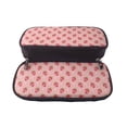 thumbnail image 5 of Lsque Strawberries Printed Big Capacity PU Leather Pencil Case Large Pencil Pouch Stationery Pen Bag Pencil Holder for Teen, 5 of 6