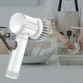 thumbnail image 3 of Rechargeable Electric Scrubbers for Bathrooms Kitchens with 6 Brush Head, 3 of 12