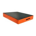 thumbnail image 1 of DYNWAVECA Weightlifting Drop Pads Balance Cushion for Weight Lifting Practice Home Gym Orange, 1 of 9