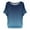 Blue, variant on Women's Oversized T-Shirt with Batwing Sleeves Short Sleeve Tops