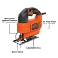 thumbnail image 2 of Sierra caladora BLACK+DECKER BDEJS300C, 4,5 A, 3000 spm, carrera de 19 mm, 2 of 6