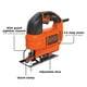 thumbnail image 2 of Sierra caladora BLACK+DECKER BDEJS300C, 4,5 A, 3000 spm, carrera de 19 mm, 2 of 6