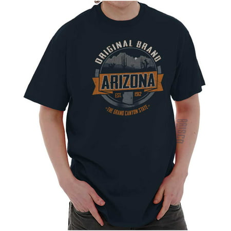 Brisco Brands Classic Arizona Souvenir Desert Short Sleeve Adult (Best Souvenirs From Phoenix Arizona)