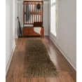 thumbnail image 4 of New Flokati 1400gr 2'4" x 8'6" Runner, Cocoa, 4 of 5