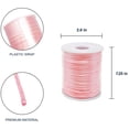 thumbnail image 2 of Craft And Party- 2mm x 100 yards Satin Rattail Cord Shamballa Nylon Macrame Kumihimo string, 2 of 2