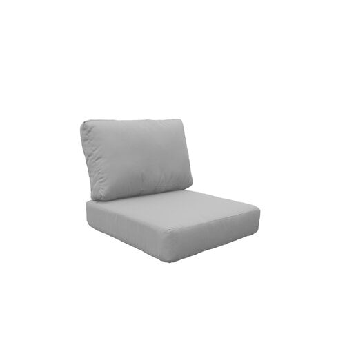 TK Classics CUSHIONS-MANHATTAN-02a-GREY Cushion Set for Manhattan-02a, Grey