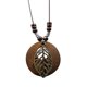 thumbnail image 4 of BR Conjunto de collar boho vintage del árbol de la vida - Collar de madera para mujeres y niñas (1 pieza), 4 of 4