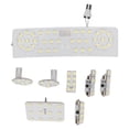 thumbnail image 3 of Kit de luz de lectura Interior LED para coche, 8 Uds., 12V, 5W, 8000LM, iluminación blanca, reemplazo de larga vida útil para CC MAGOTAN SAGITAR, 3 of 14
