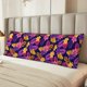 thumbnail image 2 of Fotbe Purple Flower Funda para Almohada Corporal con Diseño, Funda de Microfibra Ultrasuave de 20x54 Pulgadas, Ropa de Cama Elegante, 2 of 7
