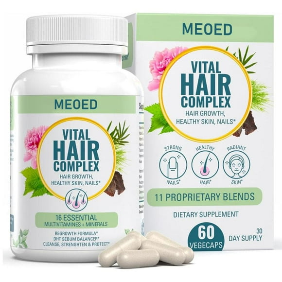 VITAL NUTRITIVE Vital Hair Complex\Hair Growth Vitamins for Stronger,Fuller Hair