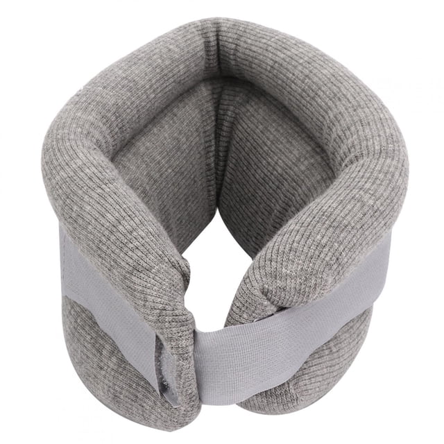 Cervical Vertebra Support, Comfortable Neck Support, For Home Relaxing Office Holiday Gray,Black