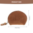 thumbnail image 2 of MasteelfCA 1pc Multi-functional Storage Bag Leather Bag Coin Storage Bag Change Pouch, 2 of 7