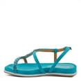 thumbnail image 4 of Patrizia Women's SHINYQUEEN Flat Sandals Turquoise EU 38 / US 7.5 - 8, 4 of 5